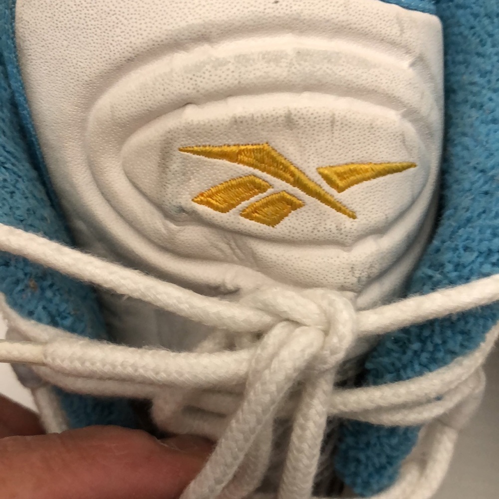 REEBOK QUESTION MID HOME IVERSON DENVER NUGGETS BASKETBALL SNEAKERS MENS S 9.5 - Picture 5 of 16